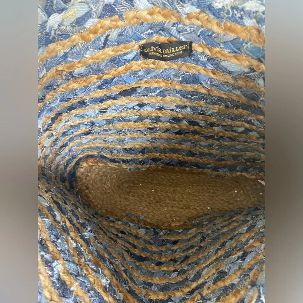 Olivia Miller Woven Tote Bag